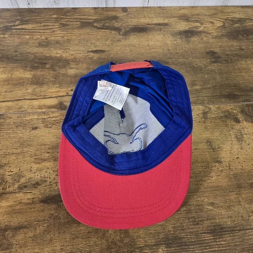 Marvel Spider-Man Blue and Red Cap kids size 8+ years